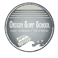 Logo origin surf school chez surfnow